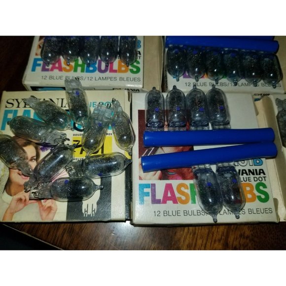 Flashbulbs AG1 And AG1B Sylvania Vintage Photography - Picture 3 of 6